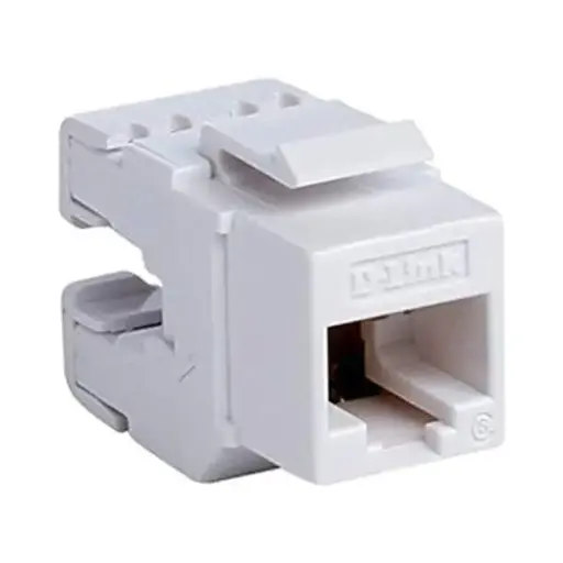 [NKJ-C6WHI1B21] D-Link Cat6 Module 180 UTP Keystone Jacks