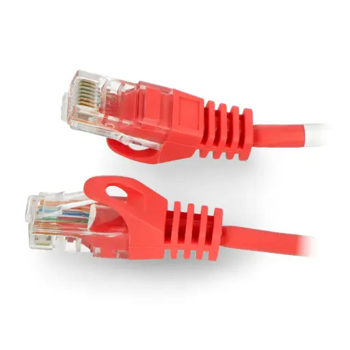 [PPC1R-8610 Red] Original Link Patch Cord Cat6 U/UTP LSZH Red 1m