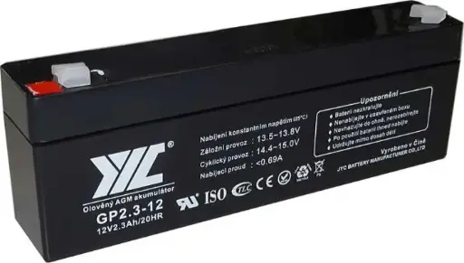 JYC BATTERY 12V 2.3AH