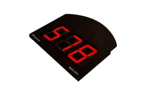 [QCD-203D] Q-serve Client Display Display