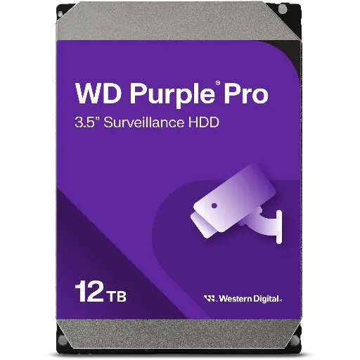 WD Purple 12TB Surveillance Hard Drive