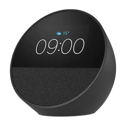 [Echo Spot] Echo Spot Alexa Smart Speaker with Smart Alarm Clock