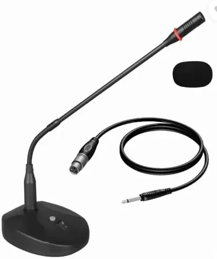 [D-27] Aiwa Wire Meeting Table Microphone