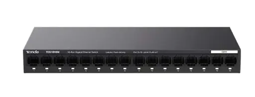 [TEG1016M] Tenda 16-Port Gigabit Ethernet Switch