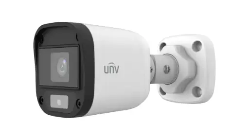 [UAC-B115-F40-W] Uniview 5MP ColorHunter Fixed Warm Light Bullet Analog Camera
