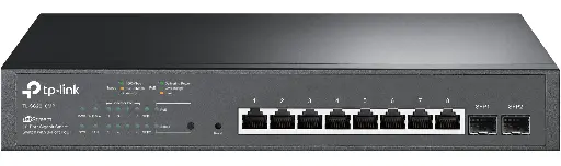 [TL-SG2210MP] TP-Link JetStream 10-Port Gigabit Smart Switch with 8-Port PoE+