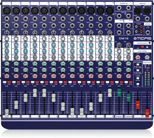 [DM16] Midas analog mixer