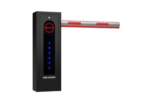 [DS-TMG300-DR/A/B(4m light bar)] Hikvision 30 Series Straight Pole Barrier Gate With LED Light Bar and Body Indicators