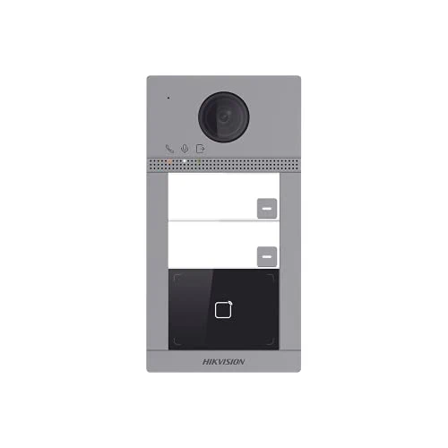 [DS-KV8213-WME1(C)] Hikvision 2 Buttons Metal Villa Door Station