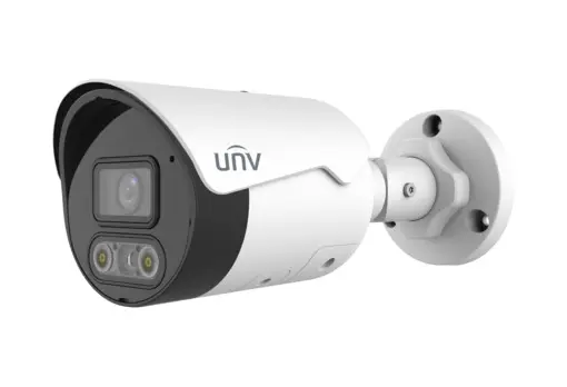 [IPC2122LE-ADF40KMC-DLP] Uniview 2MP HD ColorHunter Mini IR Fixed Bullet Network Camera Built-in mic and speaker