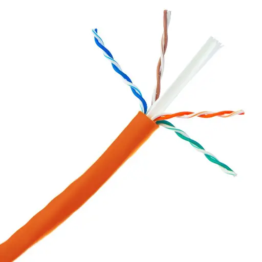 [AB-16500] A-PLUS Network Cable 305m Cat6 UTP - Orange