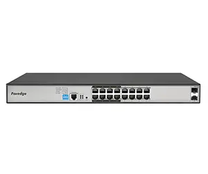 [PS3016GS] Foredge 16-Port Gigabit Layer2 Managed PoE Switch