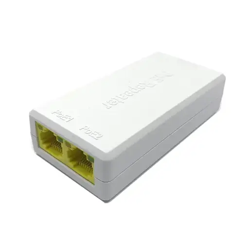 PoE Repeater 3-Port 2-PoE 10/100