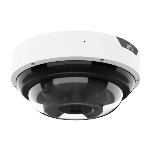 [IPC8645EA-ADZKM-I1] Uniview 20MP Super Startlight IR 4-Directional Panoramic Dome Network Camera