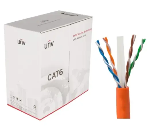 [CAB-LC3100A-E-IN] Uniview Cat6 305m UTP Network Cable (OFC 0.5mm Orange)