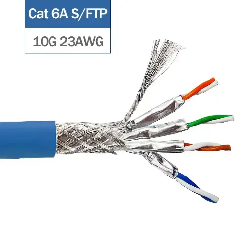[DNC-LSZHC6ABC-SF305] DDS Cat6A 23AWG LSZH 0.57mm S/FTP 305m Roll