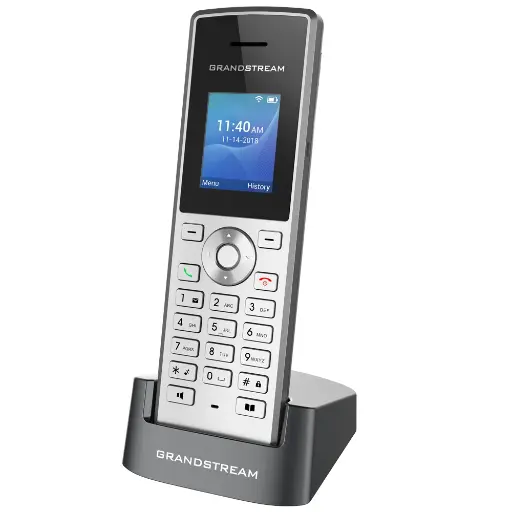 [WP810] Grandstream Basic Cordless Wi-Fi IP Phone with Integrated Dual-Band 802.11a/b/g/n/ac  and 6-hour talk time