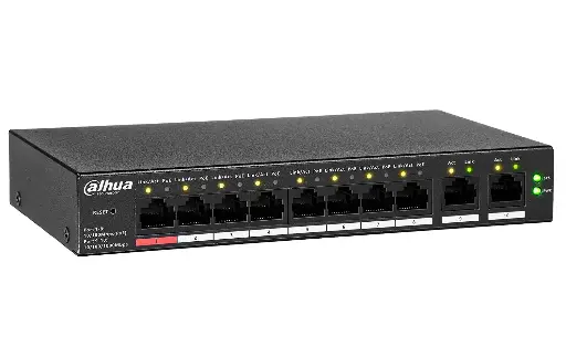 [CS4010-8ET-110] Dahua 10-Port Cloud Managed Desktop Switch with 8-Port PoE