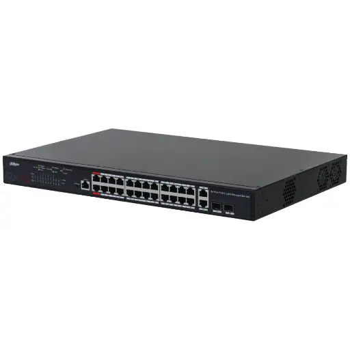 [DH-PFS4226-24GT-370] Dahua 26-Port Managed Gigabit Switch with 24-Port PoE