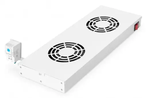 [DN-19 FAN-2-HO] DIGITUS Fan unit for variable 483 mm (19") installation