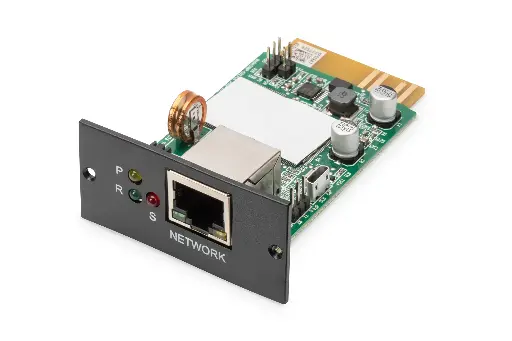 [DN-170100-1] DIGITUS SNMP & WEB Card for DIGITUS® OnLine UPS Units