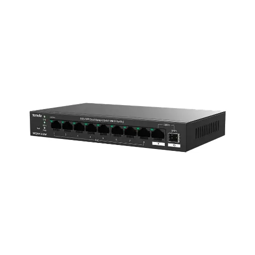 [TEG2210P-8-120W] Tenda 9GE+1SFP Cloud Managed PoE Switch