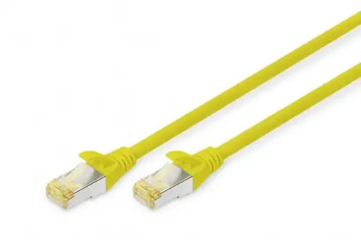 [DK-1644-A-010/Y] DIGITUS CAT 6A S/FTP patch cable 1.0m / YELLOW