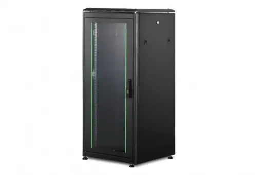 [DN-19 26U-6/6-B-1] DIGITUS Network cabinet Unique series - 600x600 mm (WxD) BLACK 26U