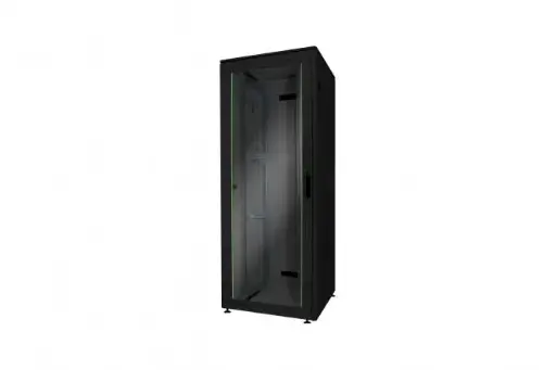 [DN-19 32U-8/8-B-1] DIGITUS Network cabinet Unique series - 800x800 mm (WxD) BLACK 32U