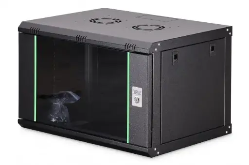 [DN-19 07-U-EC-SW] DIGITUS Wall-mounted enclosure Dynamic Basic series - 600x450 mm (WxD) BLACK 7U