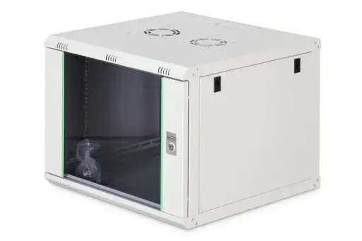 [DN-19 09U-6/6-EC] DIGITUS Wall-mounted enclosure Dynamic Basic series - 600x600 mm (WxD) 9U