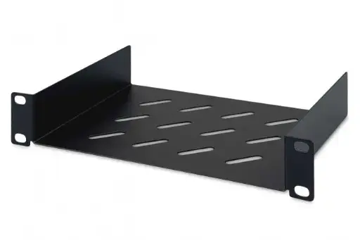 [DN-10-TRAY-1-B] DIGITUS 254 mm (10") 1U shelf BLACK