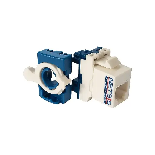 [NS-KJ6-90-UTP] Netsys Cat 6 UTP 90-Degree Keystone Jack