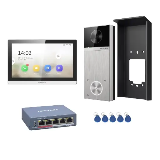 [DS-KIS611-S] Hikvision IP Video Intercom Kit